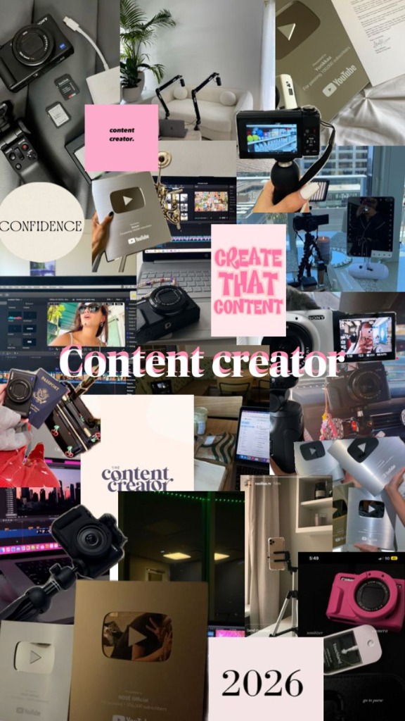 Colección de contenido creador